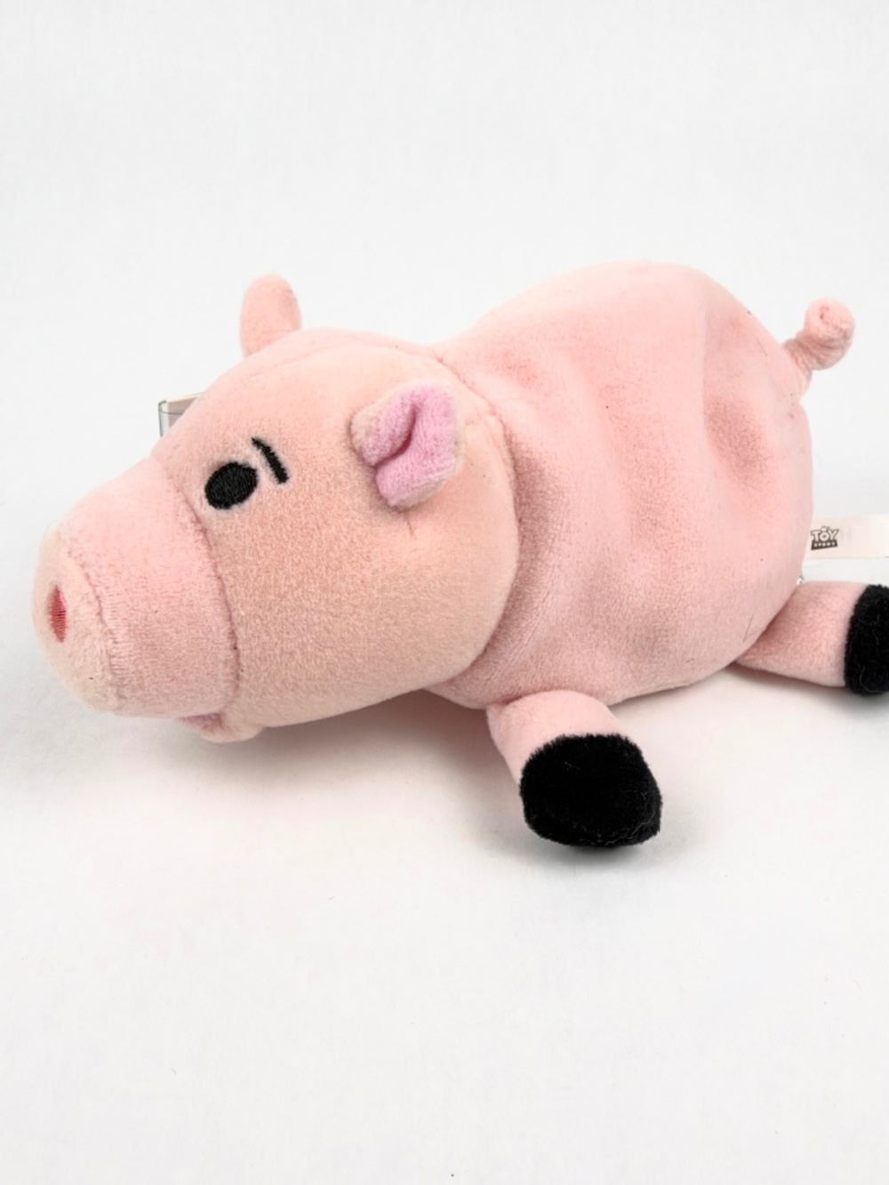 NWT Vintage Disney Store Mini Bean Bag Plush Toy Story Hamm The Pig